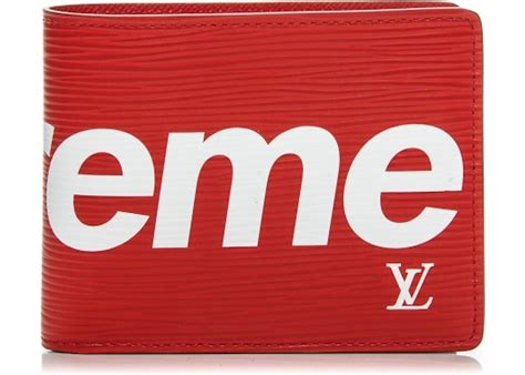 lv supreme wallet retail price|supreme louis vuitton wallet stockx.